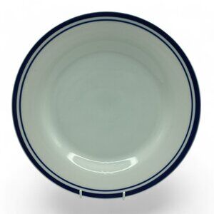 Pottery Barn CLUB BLUE Banded Dinner Plate Platter Chop Plate 12-1/4”